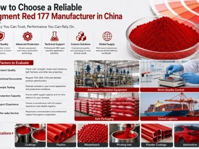 How to Choose a Reliable Pigment Red 177 Manufacturer in China